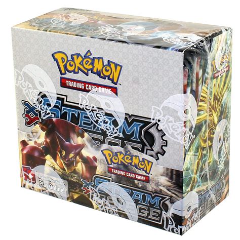 pokemon steam siege metal box|steam siege booster box.